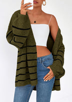 Womens Oversized Cardigan Sweaters Fall Long Lantern Sleeve Knit