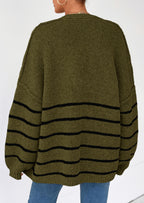 Womens Oversized Cardigan Sweaters Fall Long Lantern Sleeve Knit
