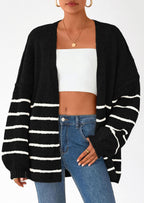 Womens Oversized Cardigan Sweaters Fall Long Lantern Sleeve Knit