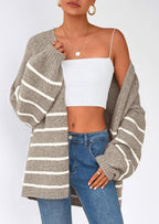 Womens Oversized Cardigan Sweaters Fall Long Lantern Sleeve Knit