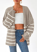 Womens Oversized Cardigan Sweaters Fall Long Lantern Sleeve Knit