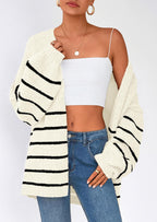 Womens Oversized Cardigan Sweaters Fall Long Lantern Sleeve Knit
