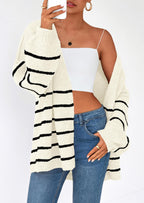 Womens Oversized Cardigan Sweaters Fall Long Lantern Sleeve Knit