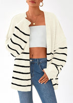 Womens Oversized Cardigan Sweaters Fall Long Lantern Sleeve Knit