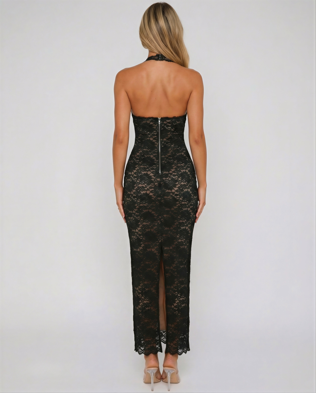 Eclora | Lace Maxi Dress