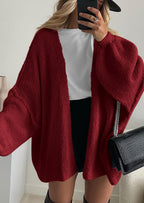 Womens Oversized Cardigan Sweaters Fall Long Lantern Sleeve Knit