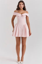 Alexandra | Minimalist Seamless Sculpted Mini Dress