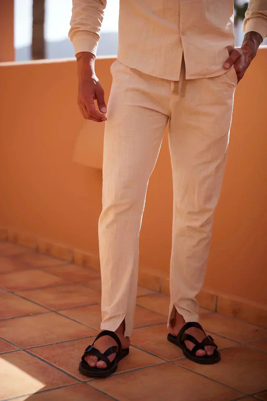 PUNTA UMBRÍA - Conjunto premium de Lino
