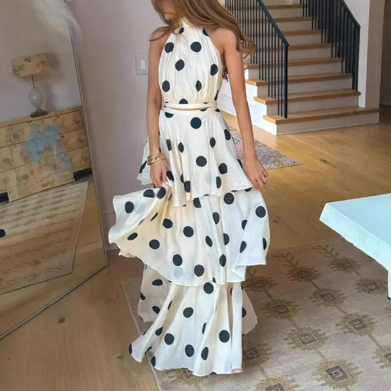 Conjunto Luna Polka – Elegancia atemporal