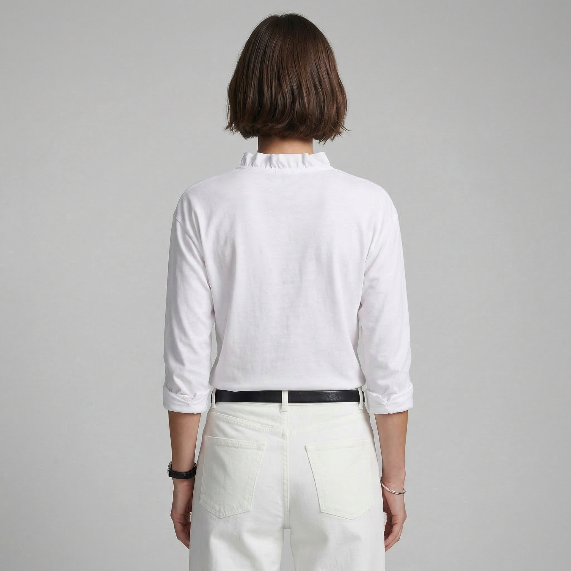 Indie | Blusa con volantes y cuello en V