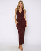 Eclora | Lace Maxi Dress