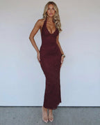 Eclora | Lace Maxi Dress