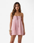 Aria Bow Mini Dress