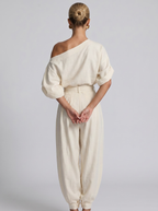 Conjunto de Lino Off-white