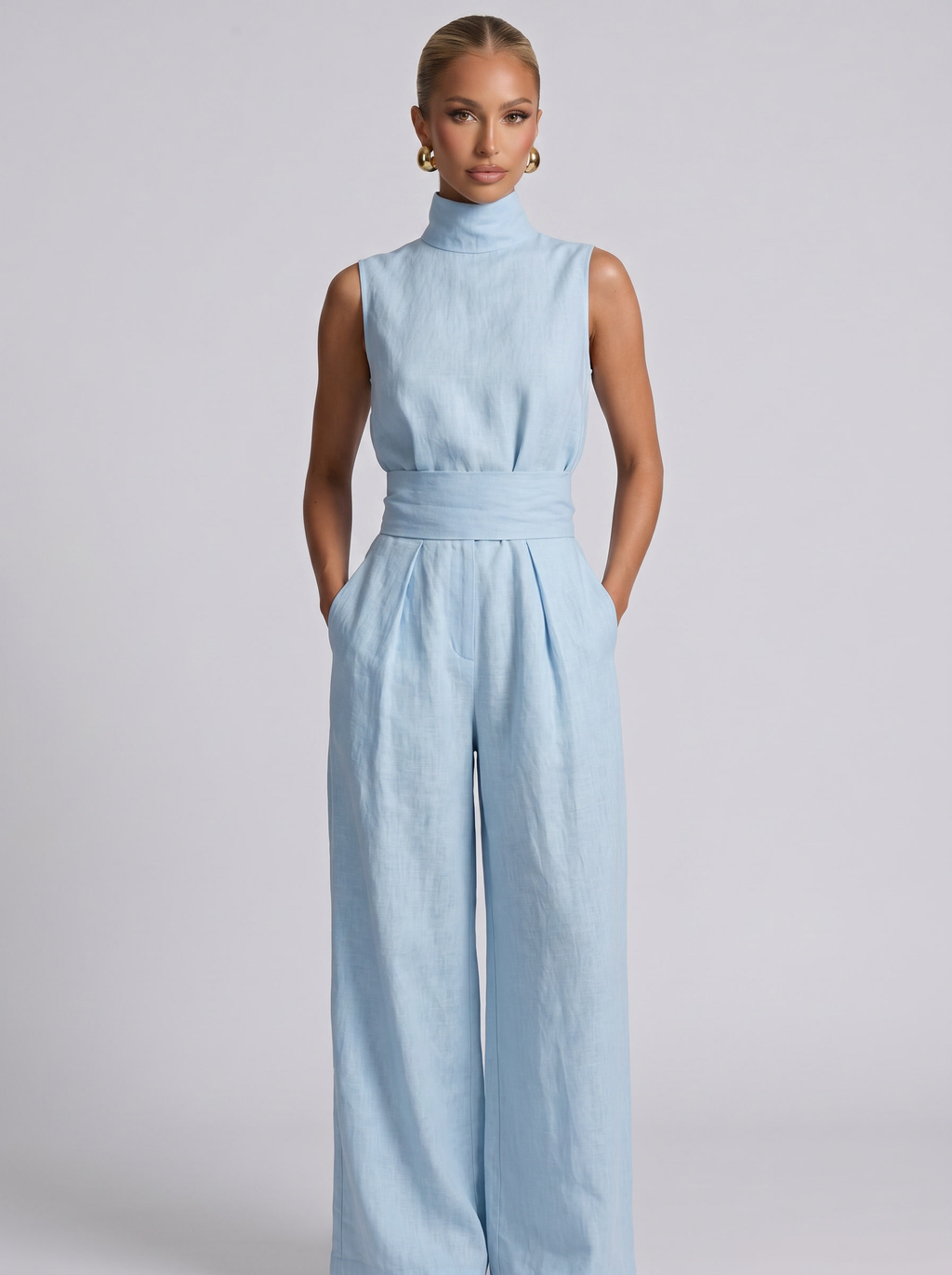 MARIA | CONJUNTO MINIMALISTA DE LINO