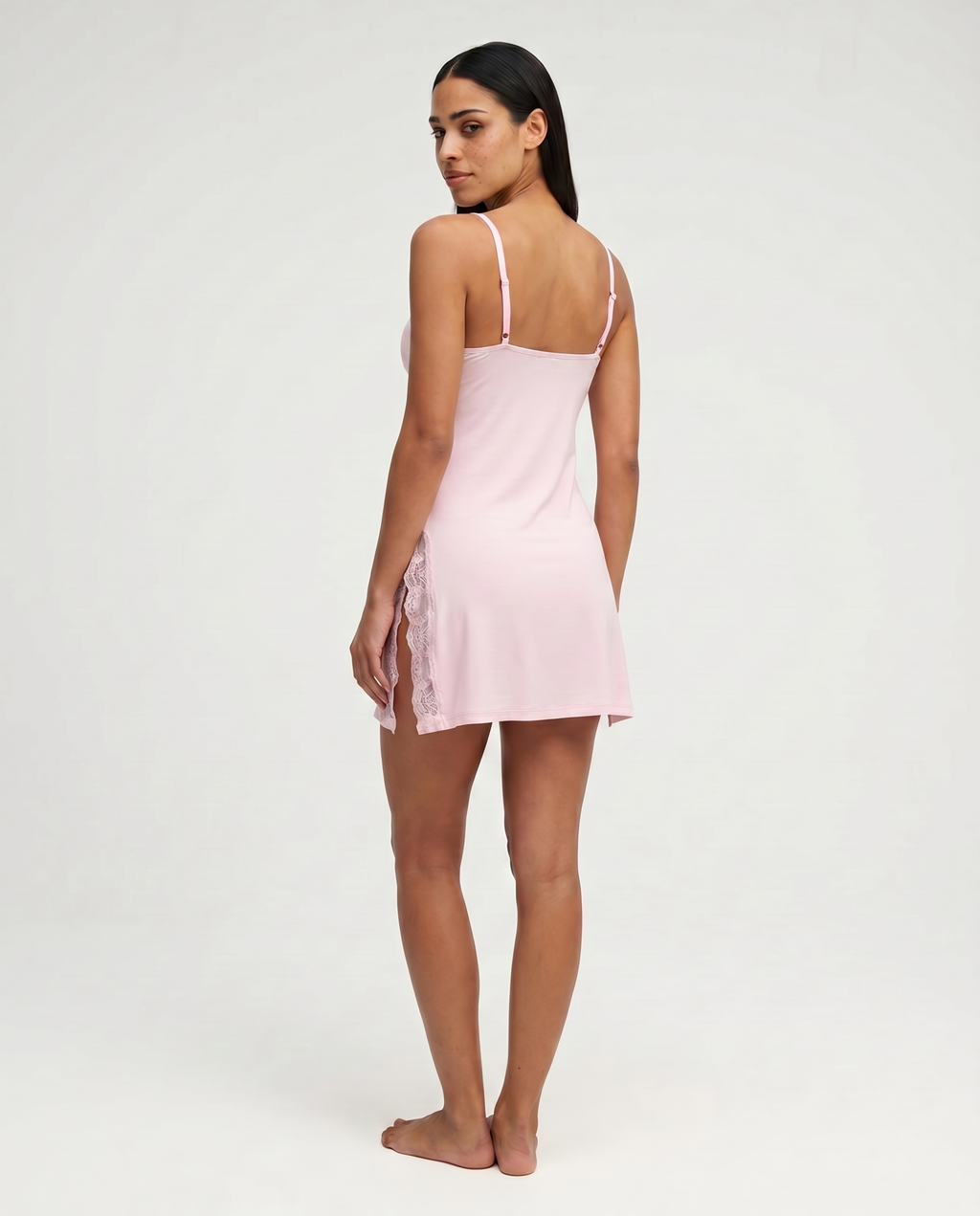Pink Whisper Nightgown