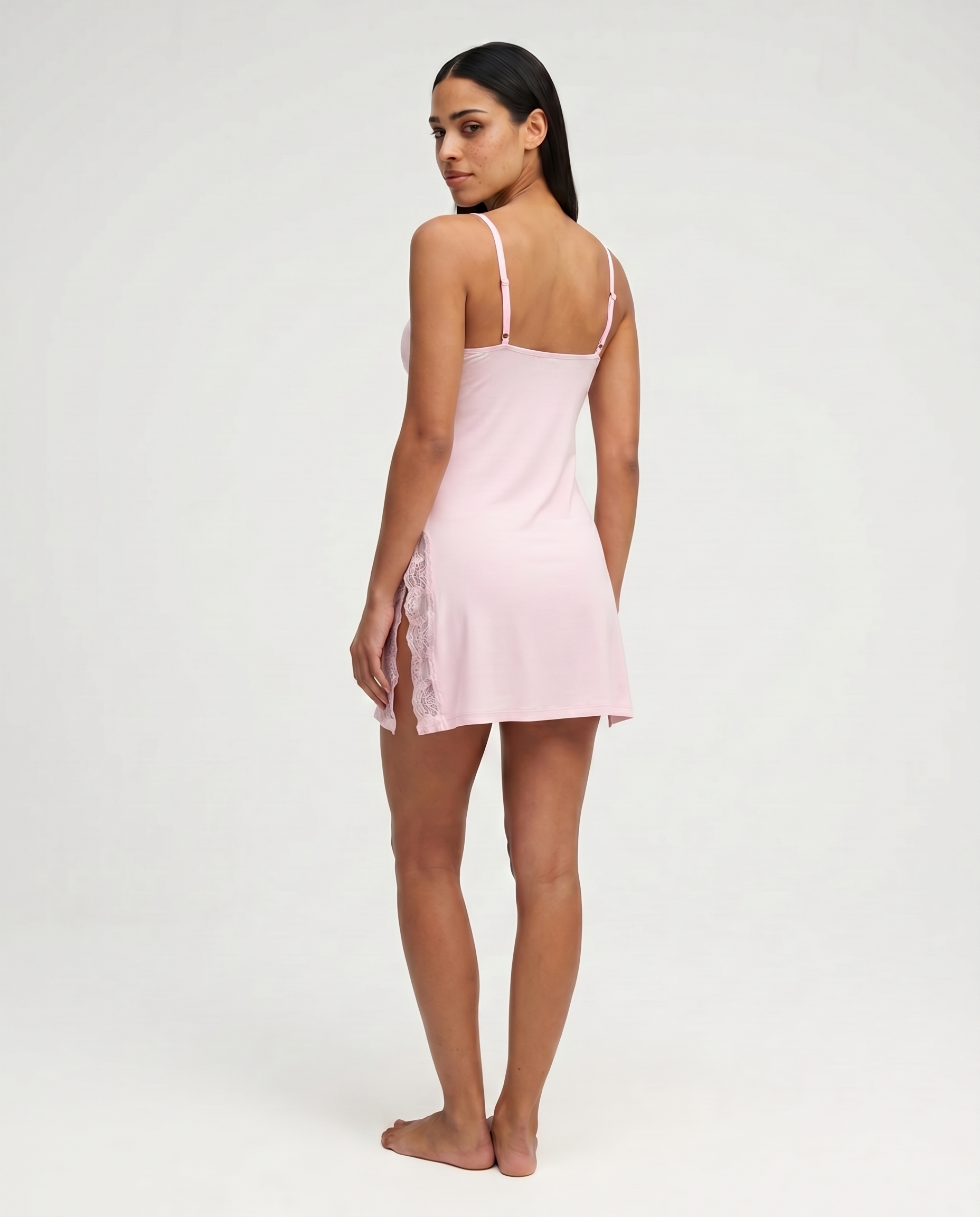 Pink Whisper Nightgown