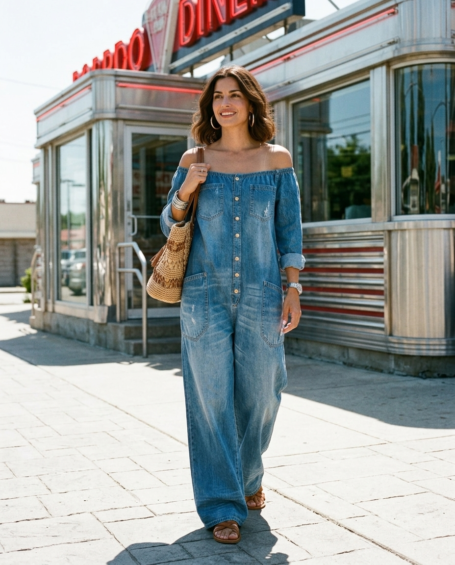 Alma Mono Escote Bardot - look Eclora