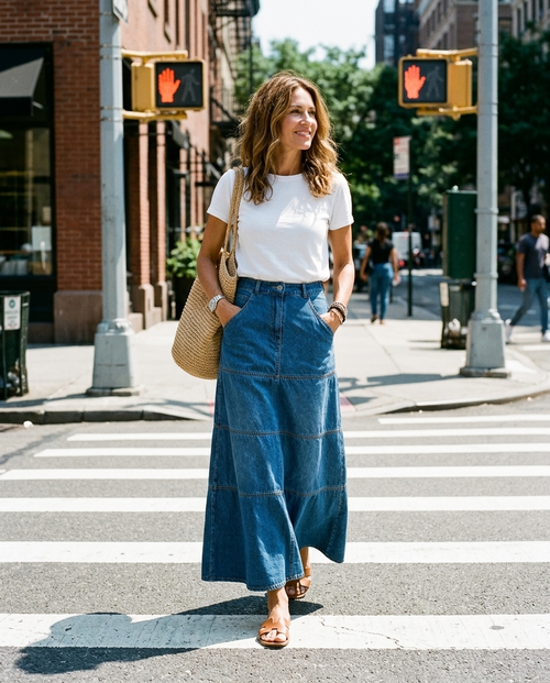Falda Serena - look Eclora