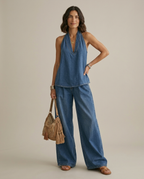 Ariadna Conjunto Azul Verano - Eclora