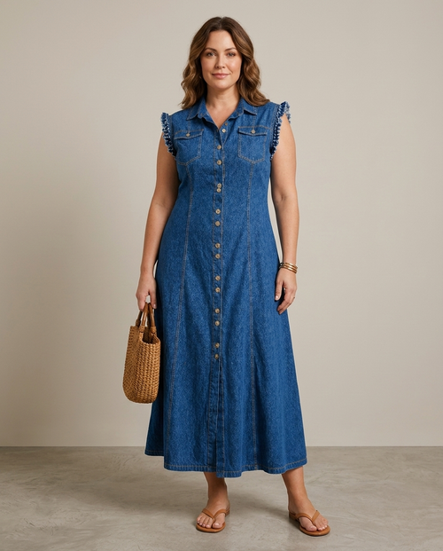 Vestido Evora tallas grandes - Eclora