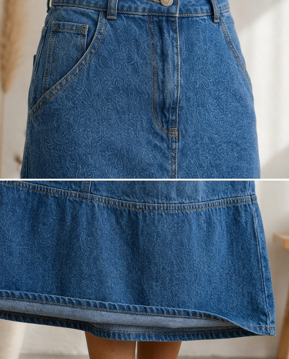 Falda Serena - detalle