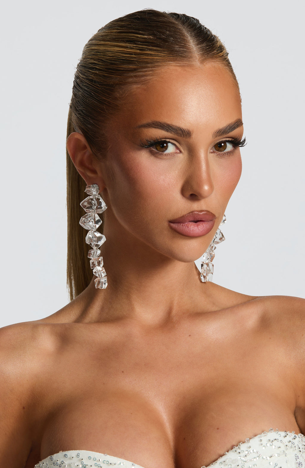 ATISSE LUMINA CRYSTAL — Pendientes