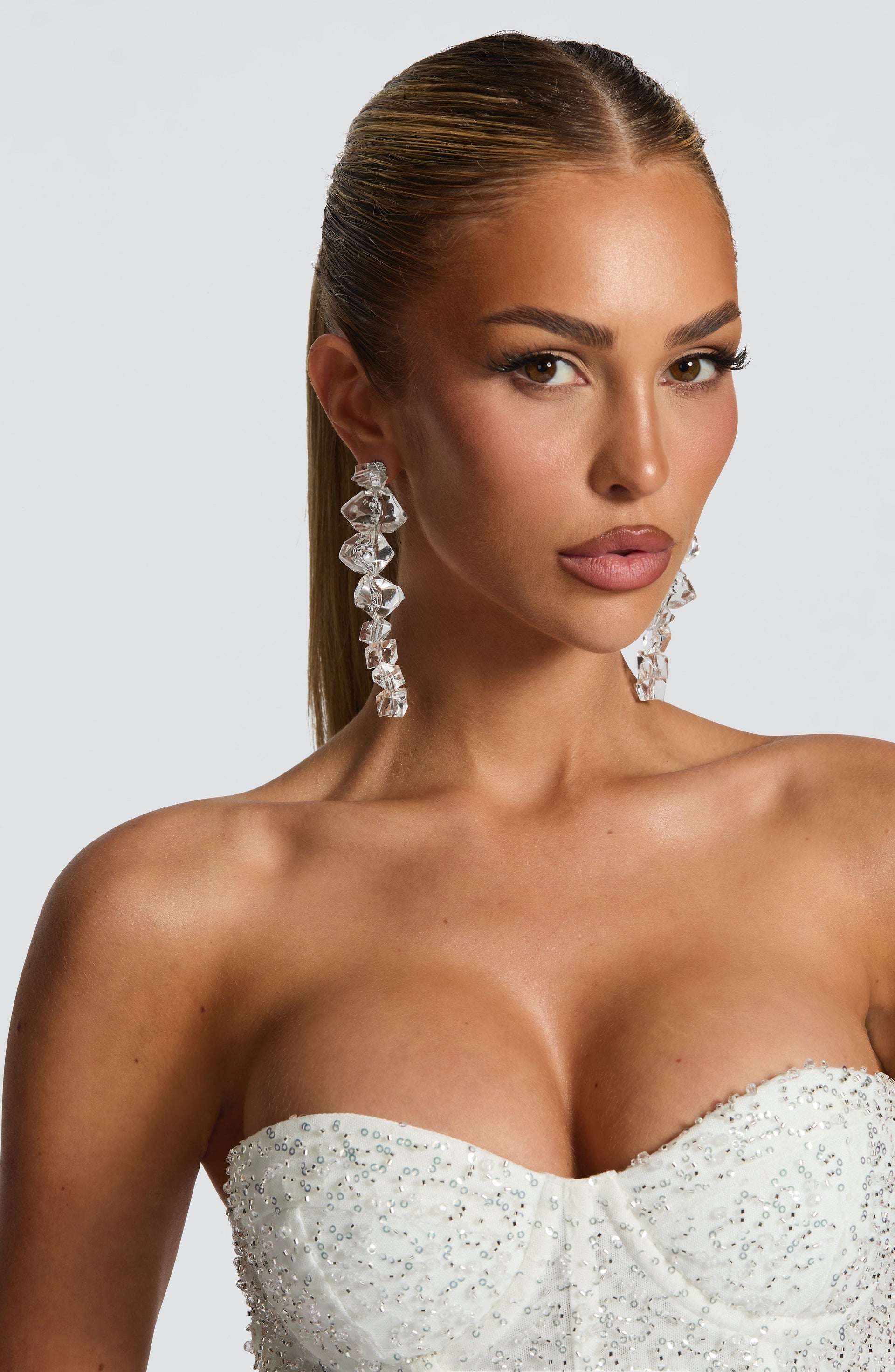ATISSE LUMINA CRYSTAL — Pendientes