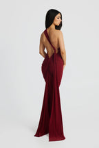 Arabella | Modern Sash Detail Maxi Dress
