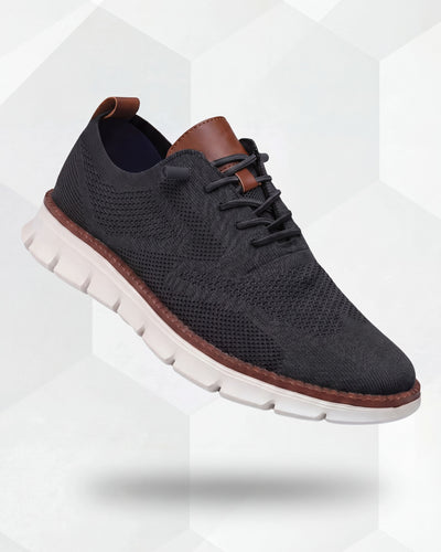 Zapatos Transpirables Ultracomfort: Negro-Blanco