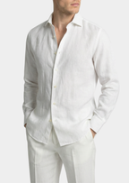 Camisa costera de Portofino - blanca