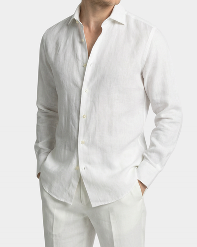 Camisa costera de Portofino - blanca
